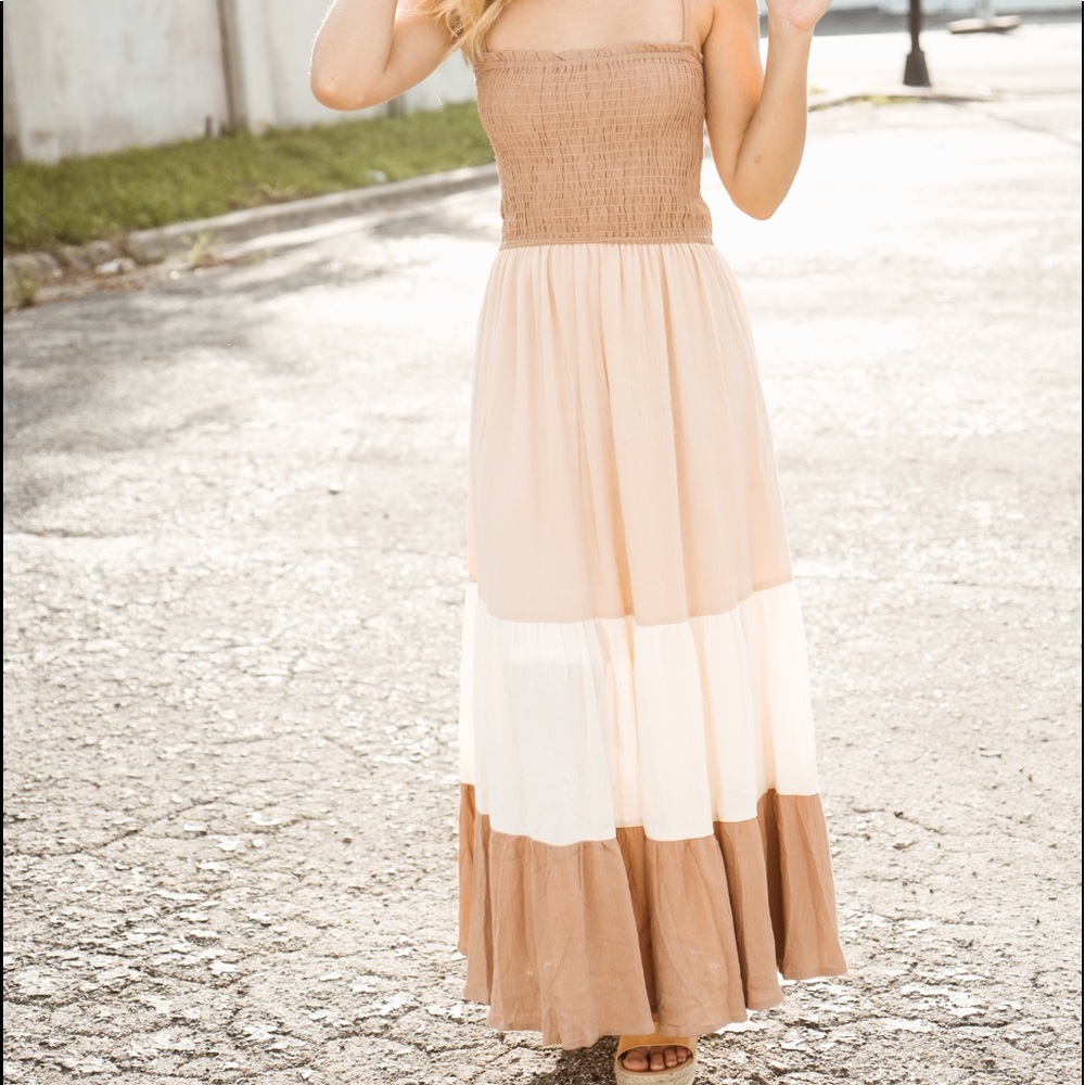 Color block dress